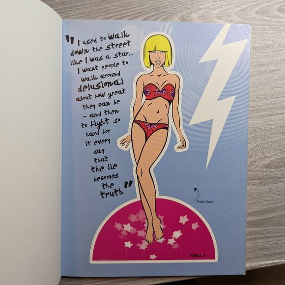 Lady Gaga Paper Doll Book from 2011 - Picture 3 of 13